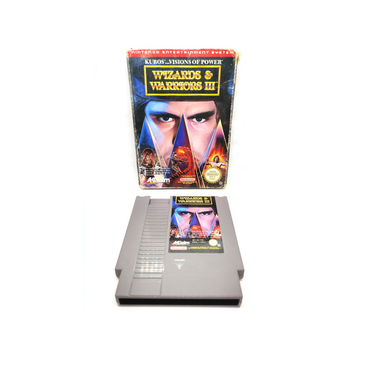 Wizards & Warriors 3: Kuros: Visions of Power - NES PAL játék