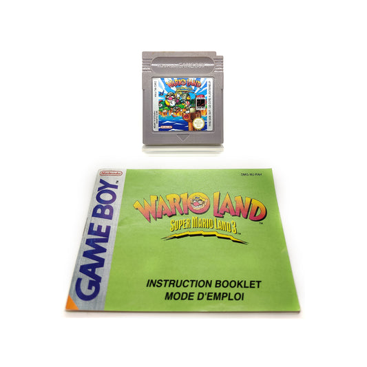 Wario Land: Super Mario Land 3 + leírás (manual) - Nintendo Game Boy játék