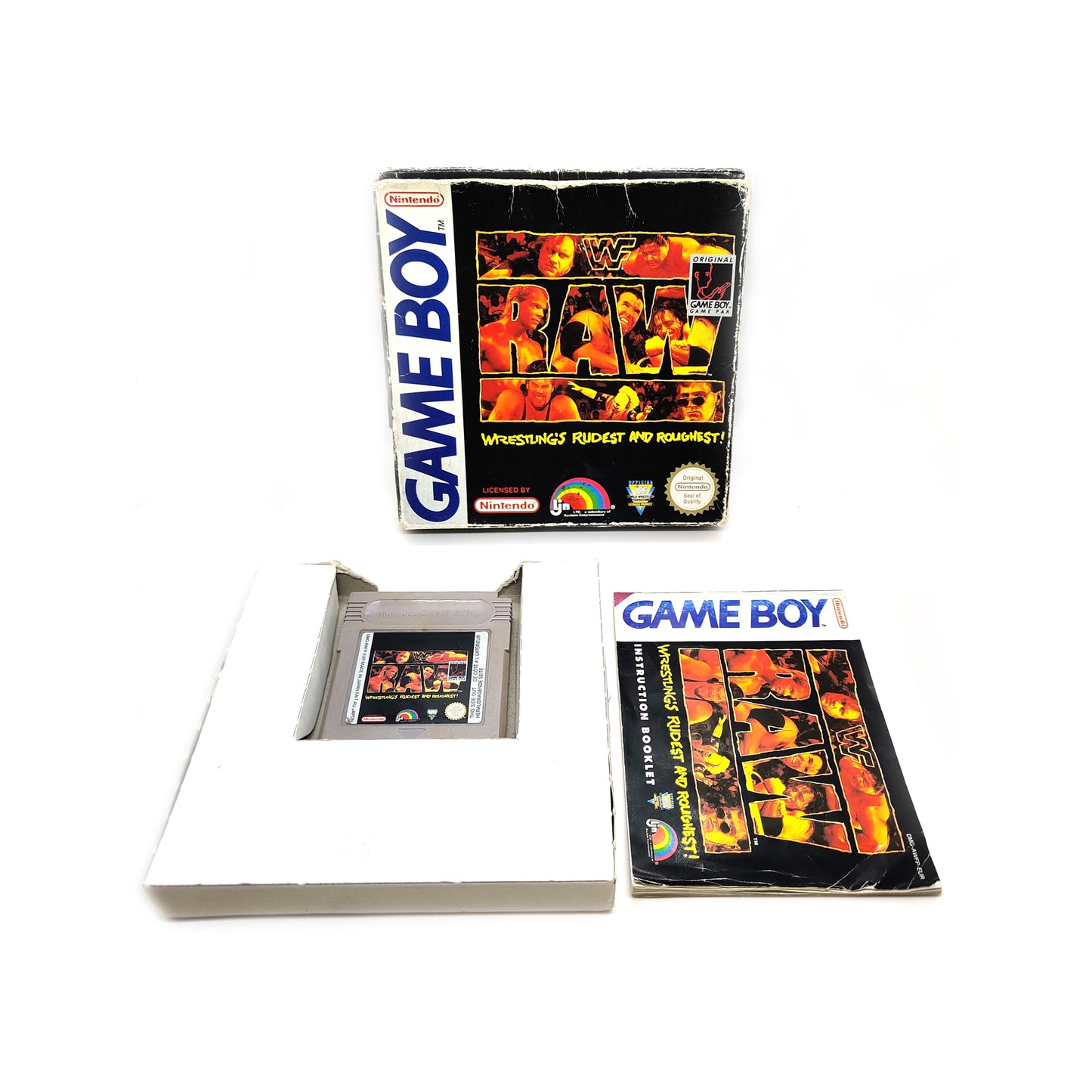 WWF Raw - Nintendo Játék Game Boy